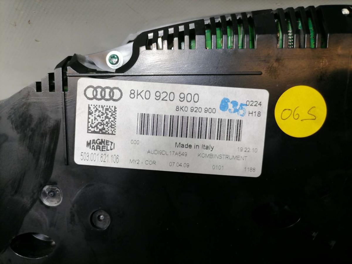 Audi A4 8K B8 original Kombiinstrument Tacho 1.8TFSI 118kw Bj.2009